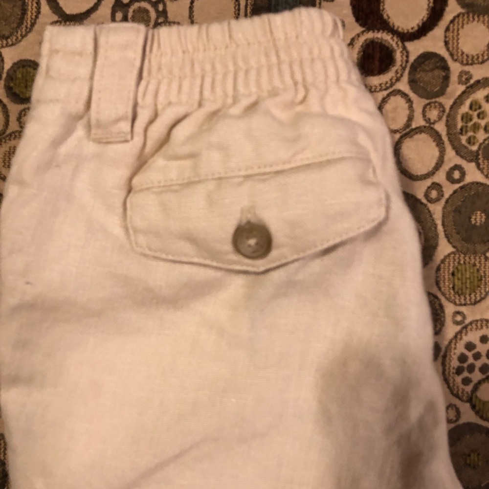 12-18 month linen Janie and Jack pants - Picture 2 of 3